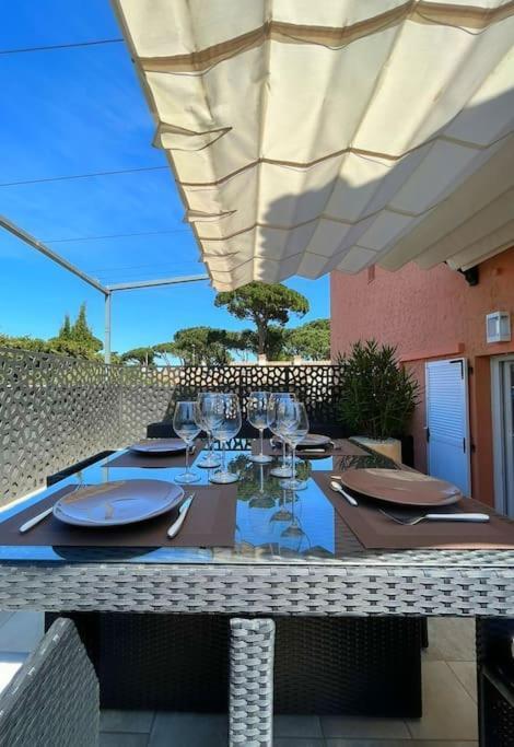 Studio Climatise, Terrasse, Parking Prive, 50M De La Plage Saint-Tropez Zewnętrze zdjęcie