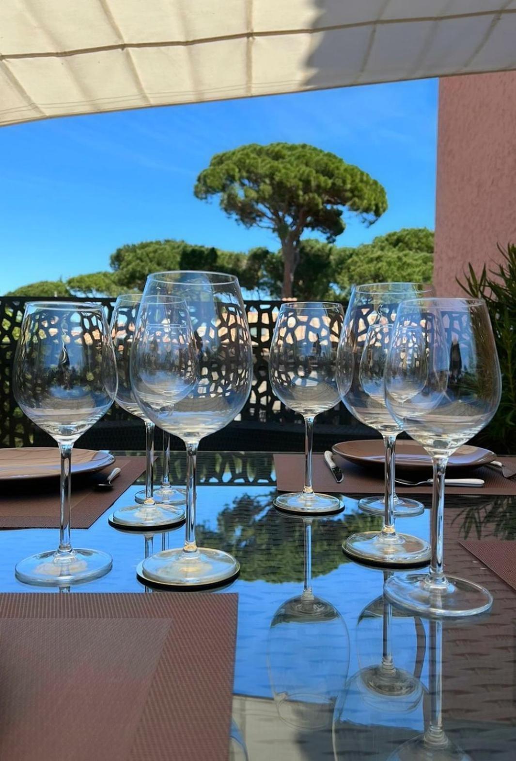 Studio Climatise, Terrasse, Parking Prive, 50M De La Plage Saint-Tropez Zewnętrze zdjęcie